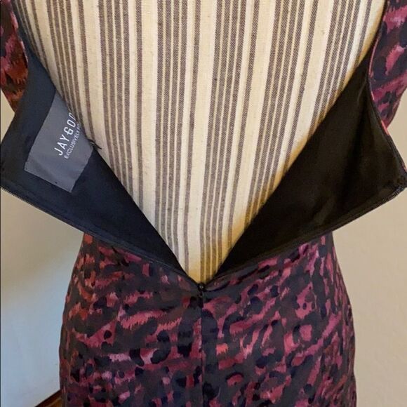 Jay Godfrey For Nordstrom Leopard Print Design Dress Animal Print Mobwife Event - Picture 7 of 13